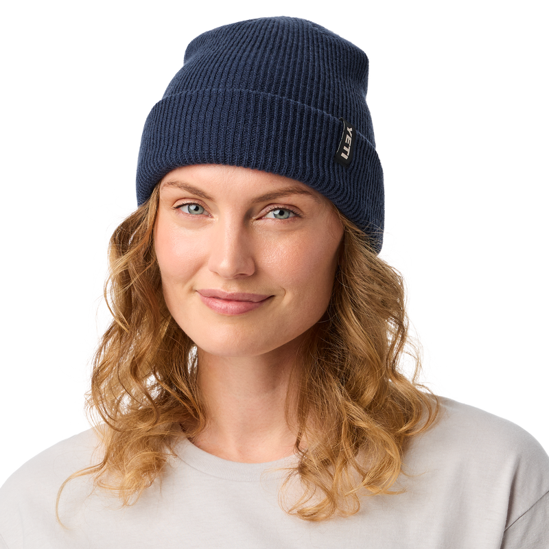 YETI YETI® Logo Badge Beanie Navy