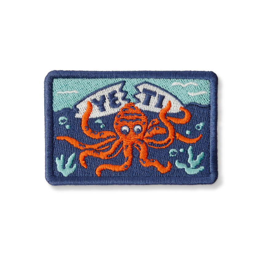 YETI Collectors Patches Heritage Coastal Octopus
