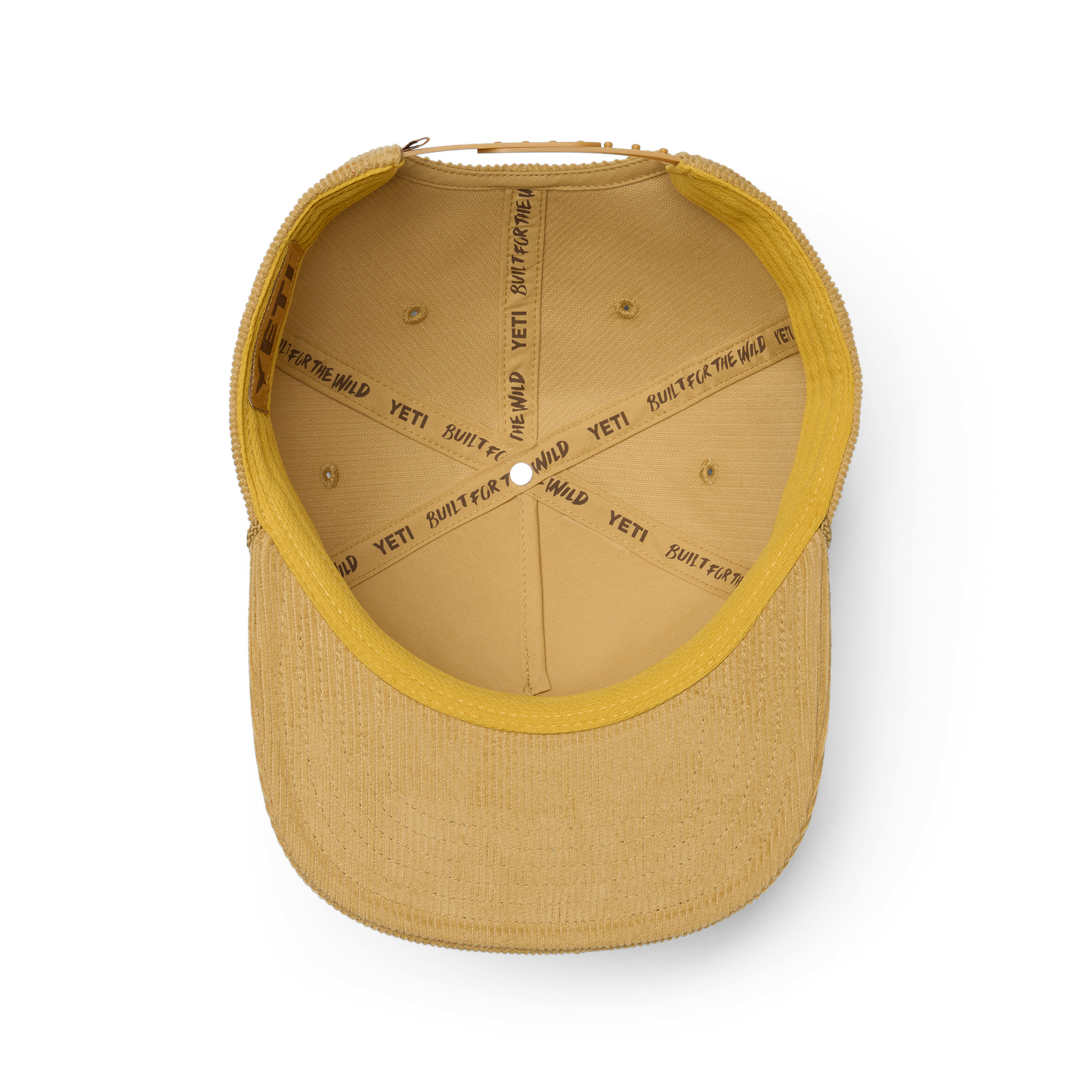 Duck Corduroy Flat Brim Hat Brown