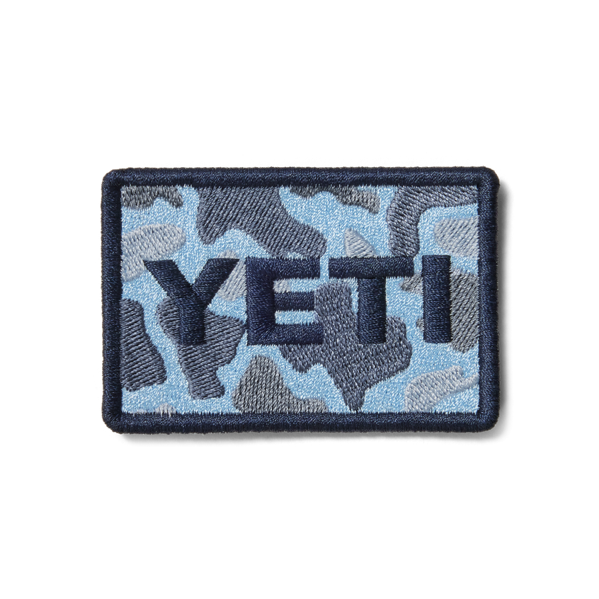 YETI Collectors Patches Blue Camo