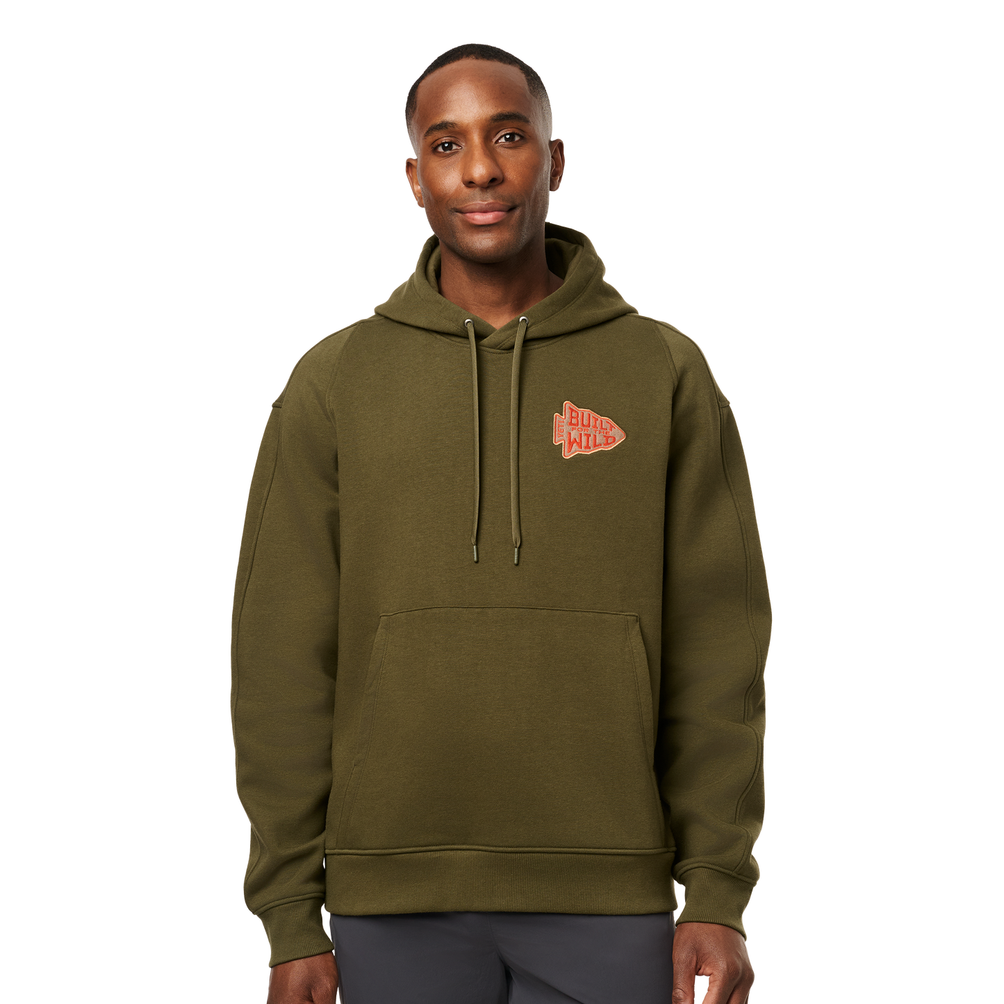 Arrowhead Built For The Wild Hoodie Olive