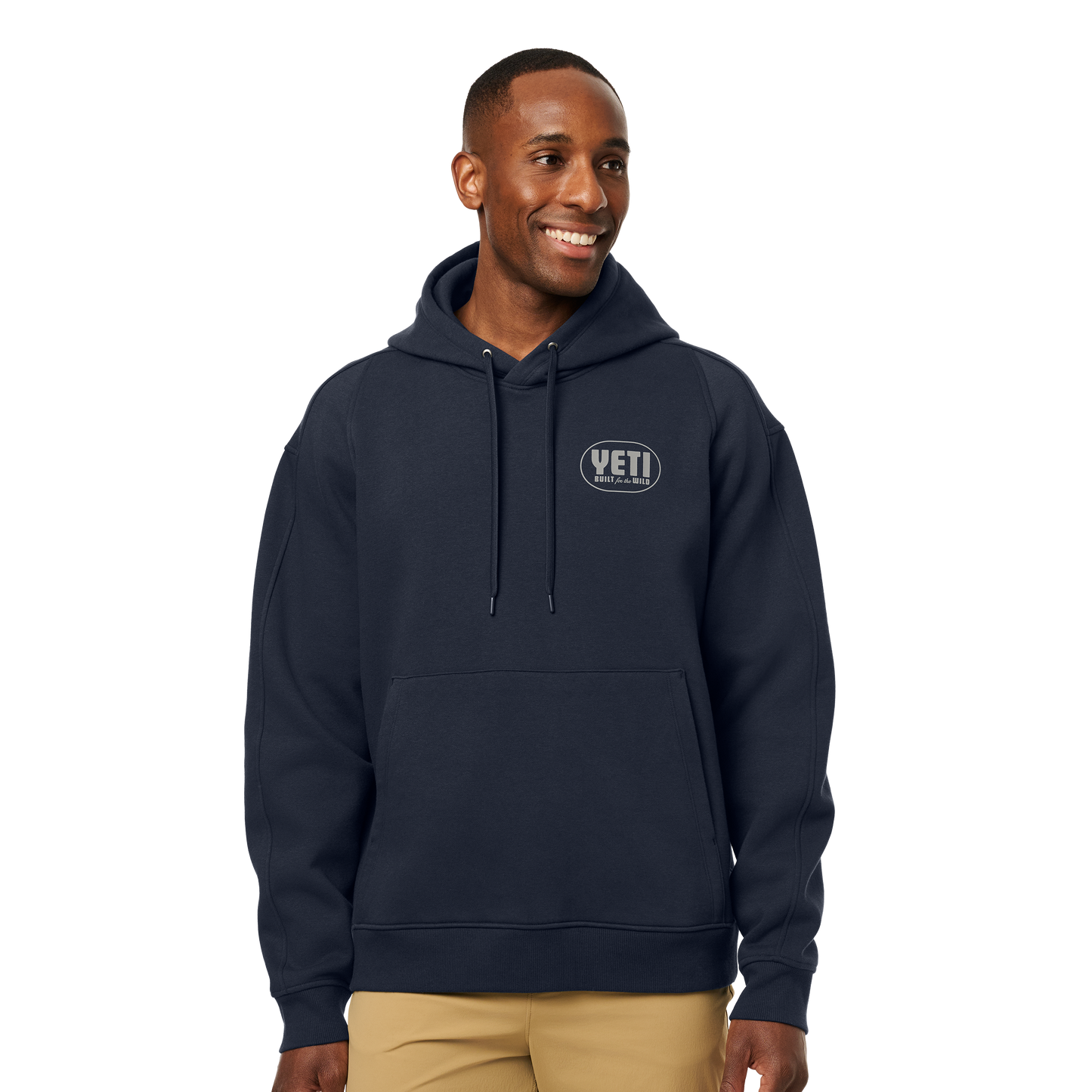Retro Built For The Wild Hoodie Navy