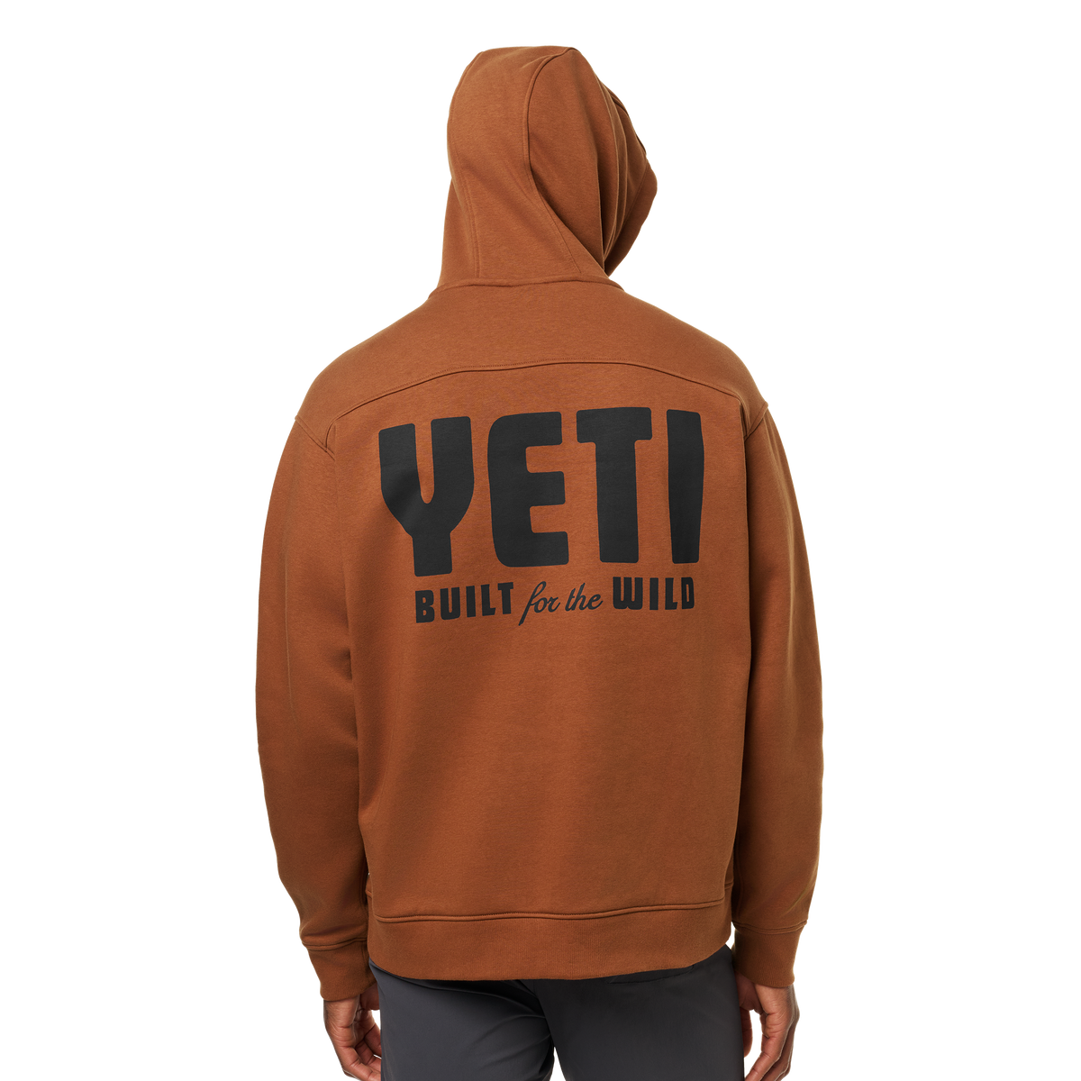 YETI® Built for the Wild Fleece Hoodie Rust