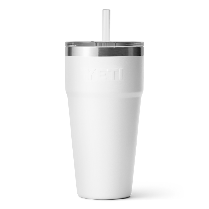 YETI Rambler® 26 oz (769ml) Straw Stackable Cup White