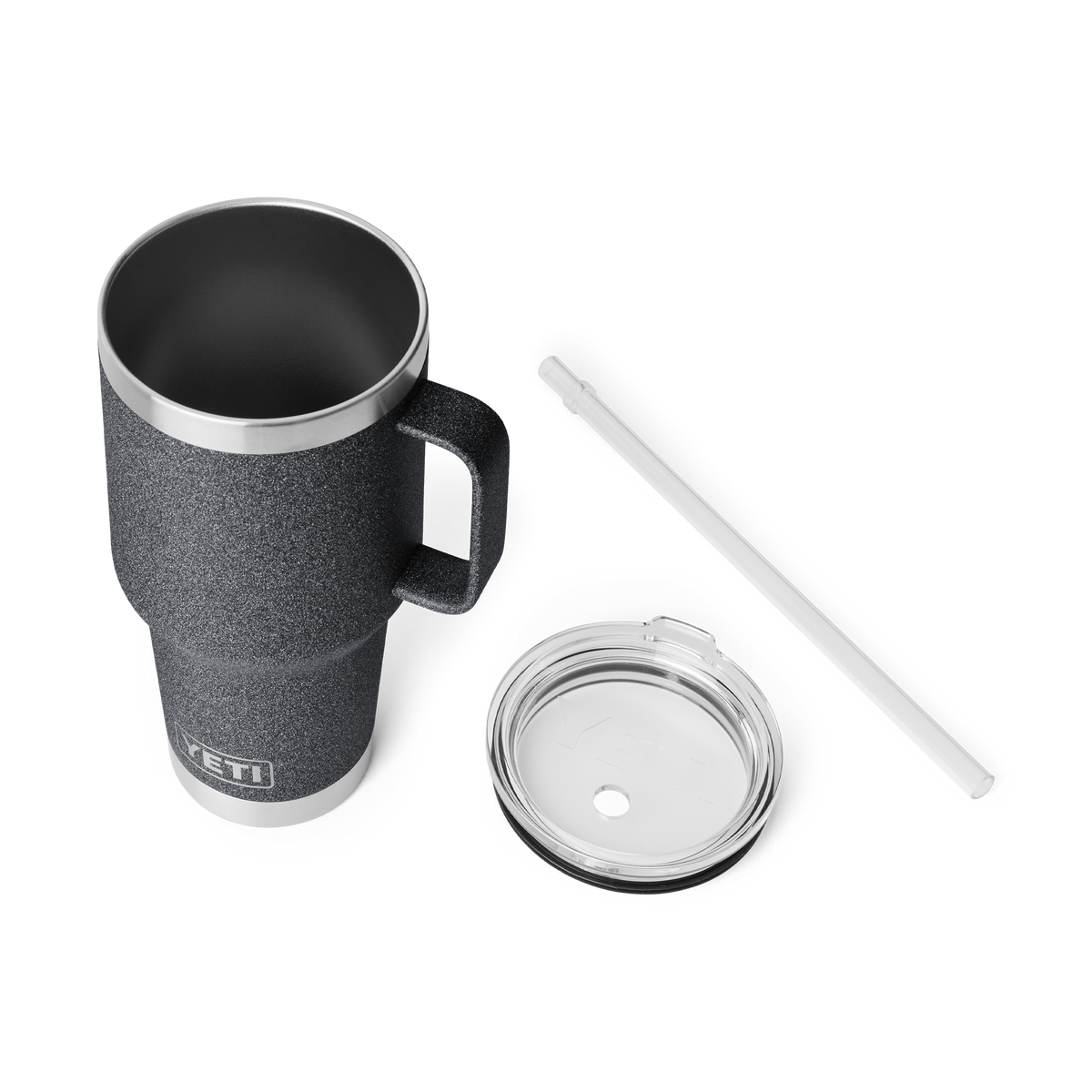 Rambler® 35 oz (1 L) Straw Mug Black Stone