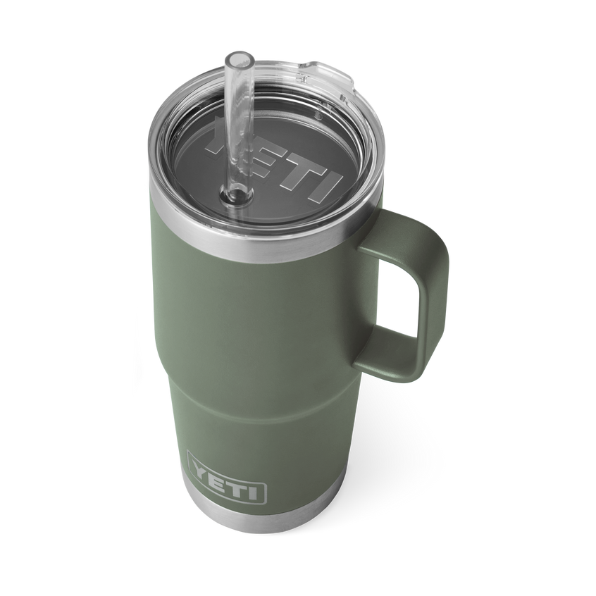 Rambler® 25 oz (739 ml) Straw Mug Camp Green