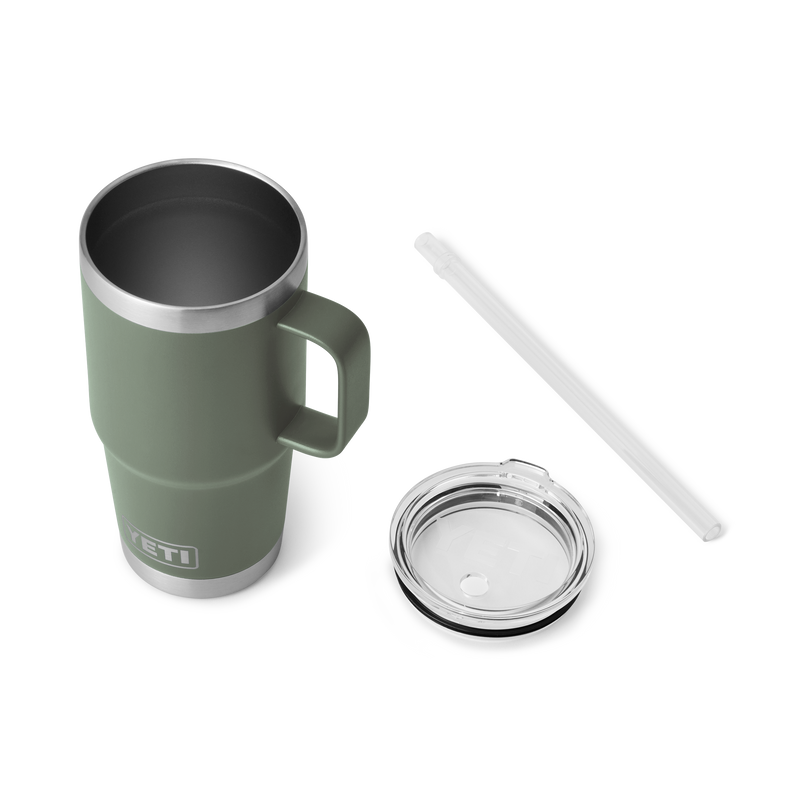 Rambler® 25 oz (739 ml) Straw Mug Camp Green