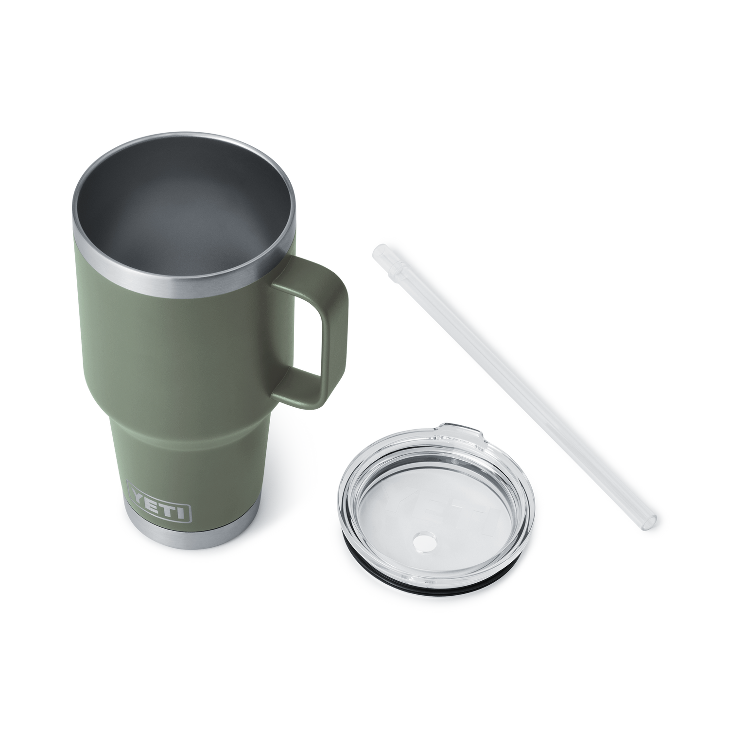 Rambler® 35 oz (1L) Straw Mug Camp Green