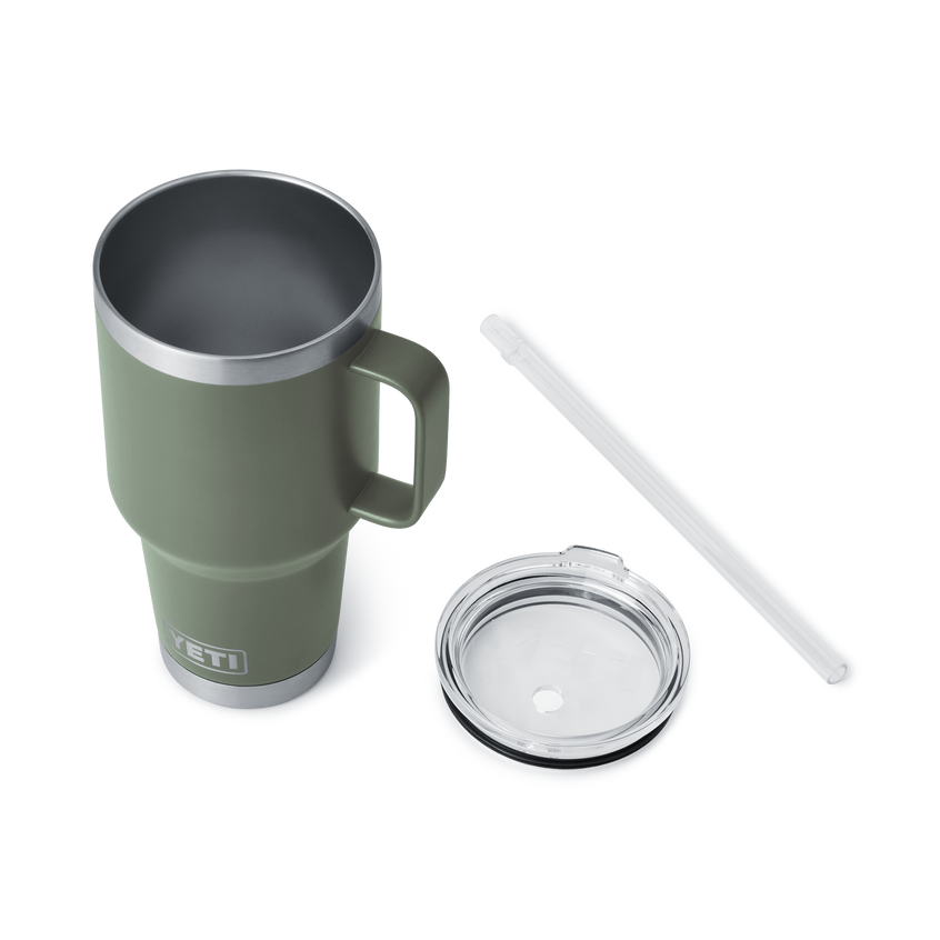 Rambler® 35 oz (1L) Straw Mug Camp Green