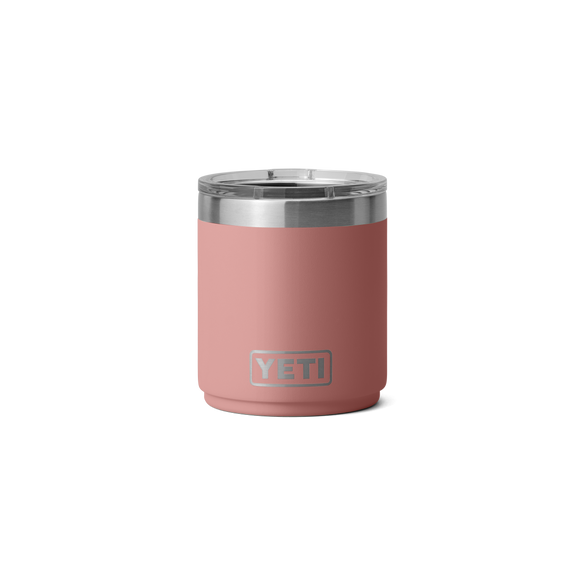 YETI 10 oz Stackable Lowball with Magslider™ lid Sandstone Pink