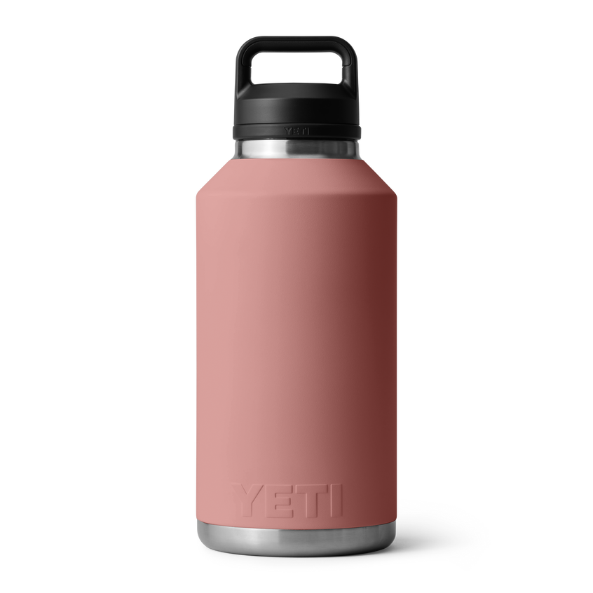 YETI Rambler® 64 oz (1.9L) Bottle With Chug Cap Sandstone Pink