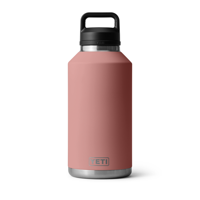 YETI Rambler® 64 oz (1.9L) Bottle With Chug Cap Sandstone Pink