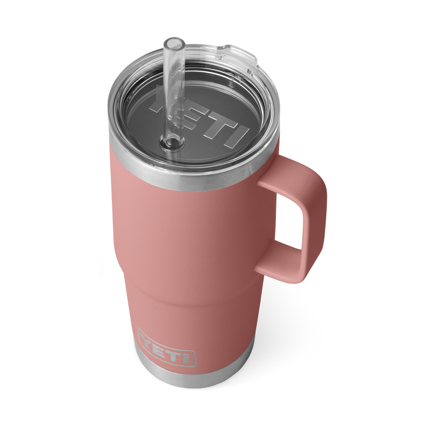 Rambler® 25 oz (739 ml) Straw Mug Sandstone Pink