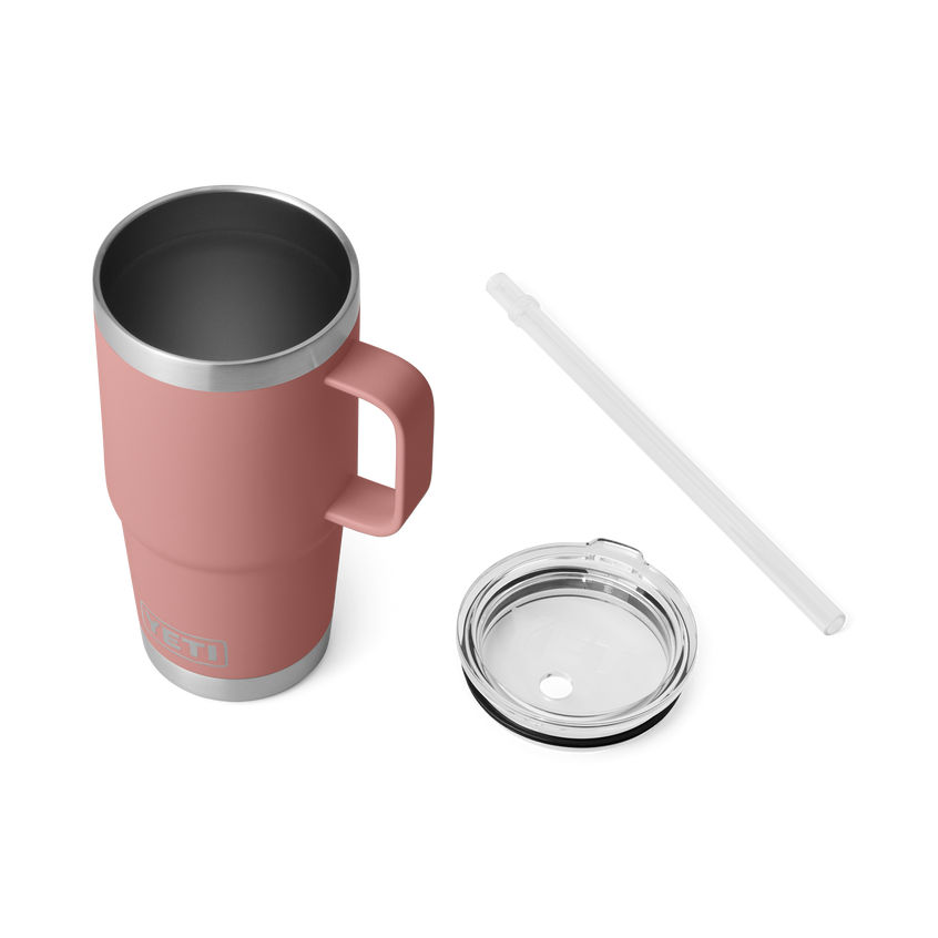 Rambler® 25 oz (739 ml) Straw Mug Sandstone Pink