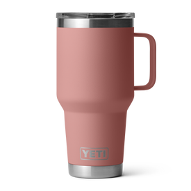 YETI Rambler® 30 oz (887 ml) Travel Mug Sandstone Pink