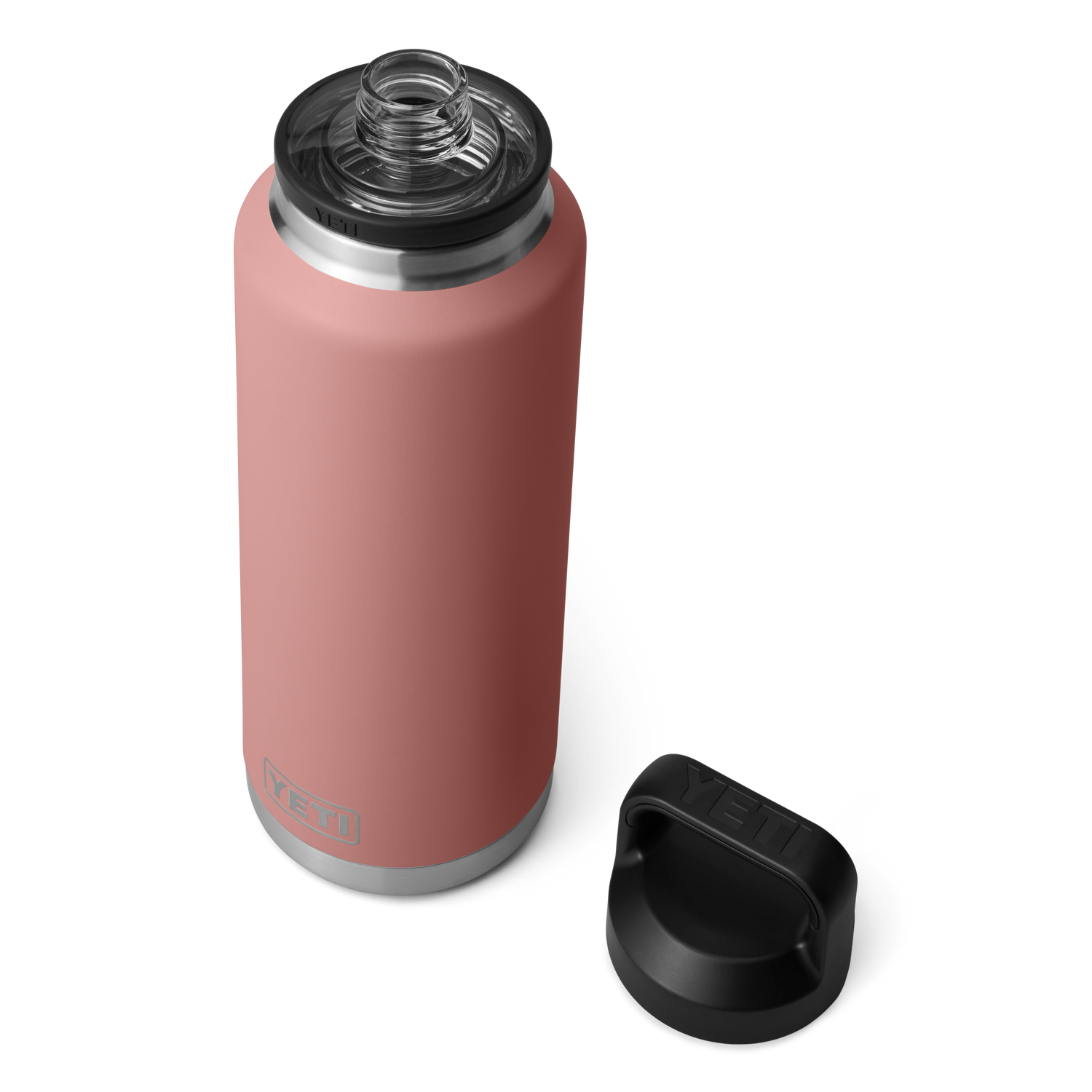 YETI Rambler® 46 oz (1.4L) Bottle With Chug Cap Sandstone Pink