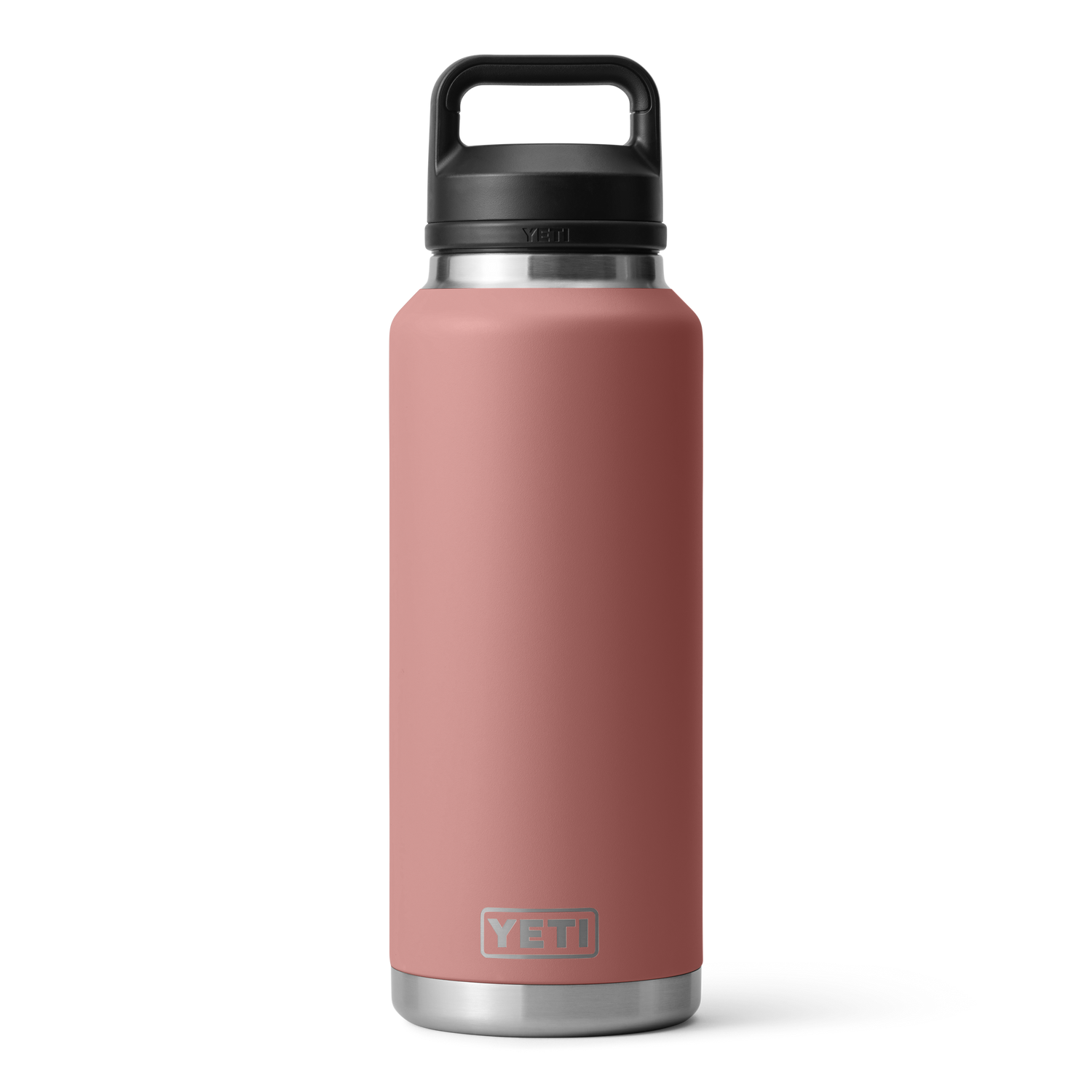 YETI Rambler® 46 oz (1.4L) Bottle With Chug Cap Sandstone Pink