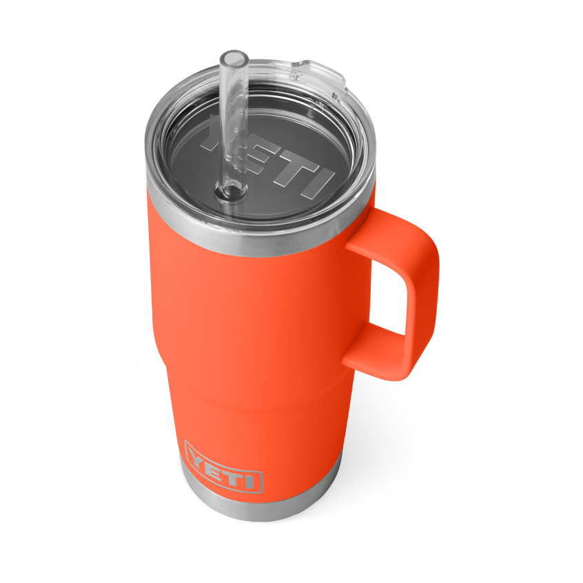 Rambler® 25 oz (739 ml) Straw Mug Papaya