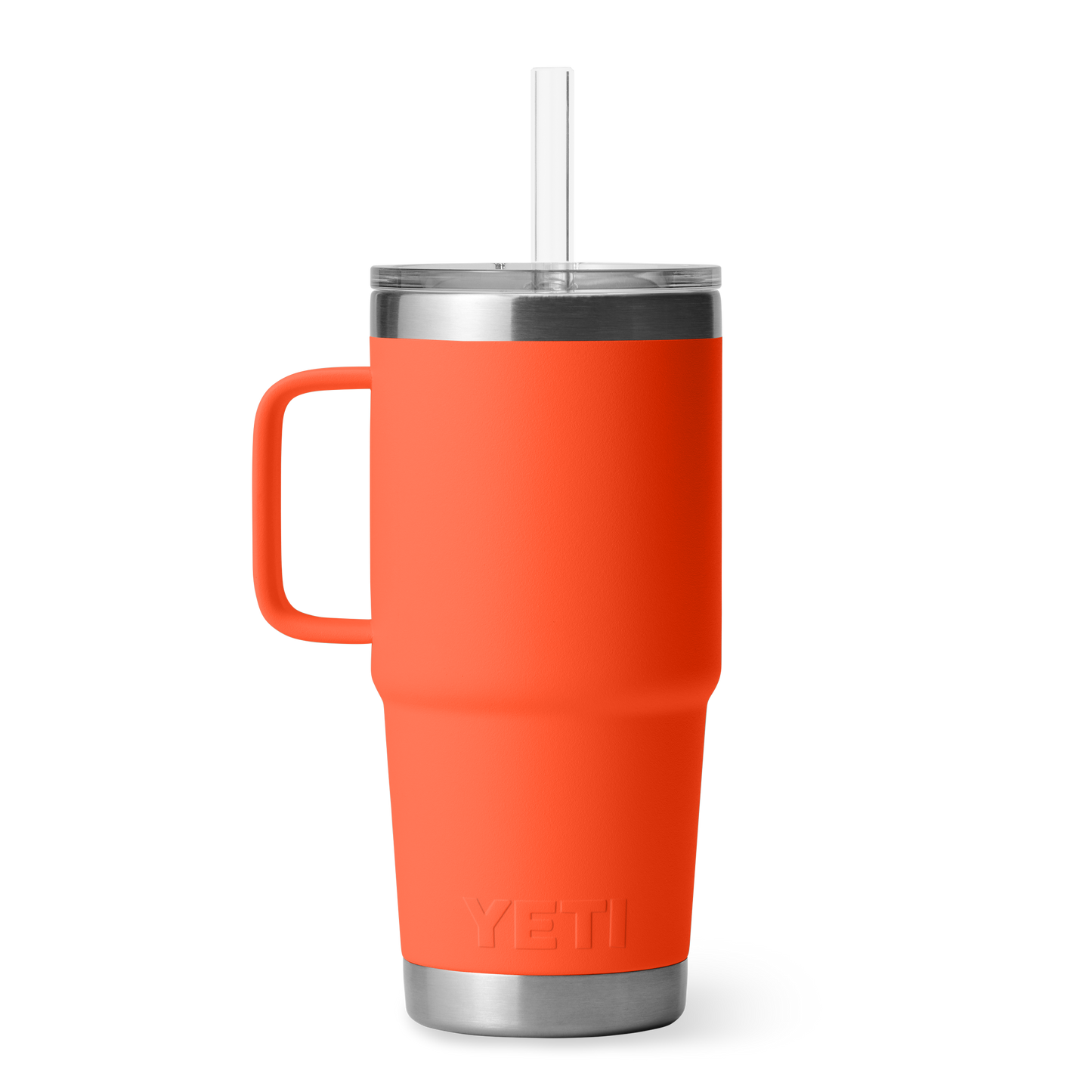 Rambler® 25 oz (739 ml) Straw Mug Papaya