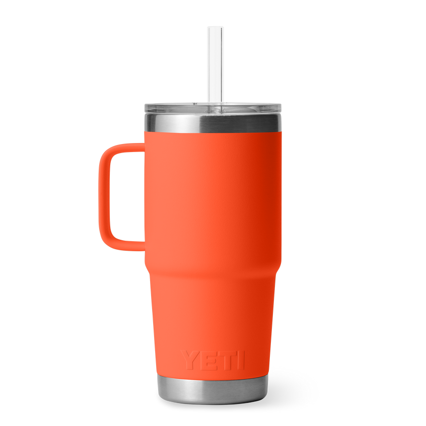 Rambler® 25 oz (739 ml) Straw Mug Papaya