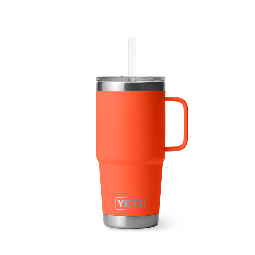 Rambler® 25 oz (739 ml) Straw Mug Papaya