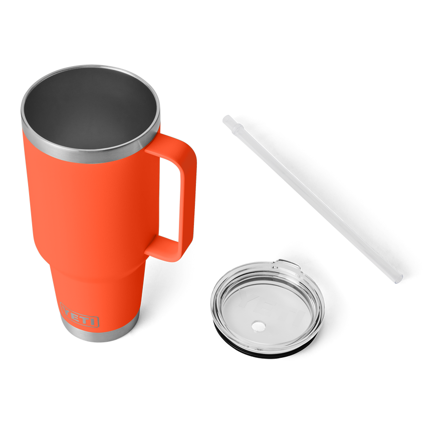 YETI Rambler® 42 oz (1.2L) Straw Mug Papaya