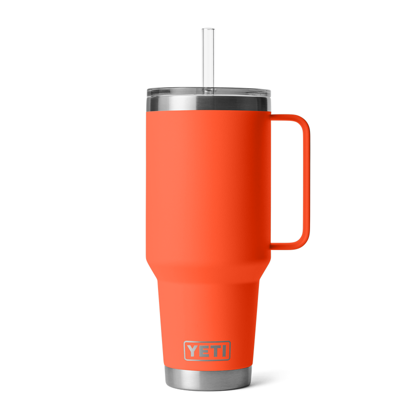 YETI Rambler® 42 oz (1.2L) Straw Mug Papaya