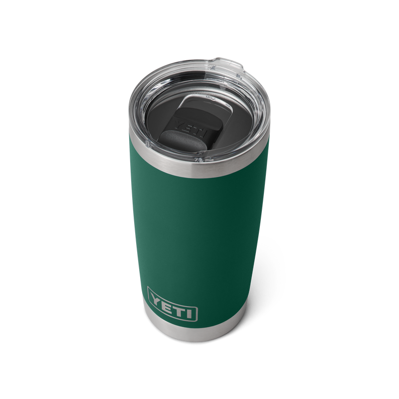 YETI Rambler® 20 oz (591 ml) Tumbler Black Forest Green
