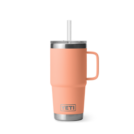 YETI 25 oz (739 ml) Straw Mug Lowcountry Peach