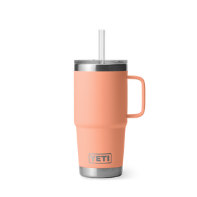 YETI 25 oz (739 ml) Straw Mug Lowcountry Peach