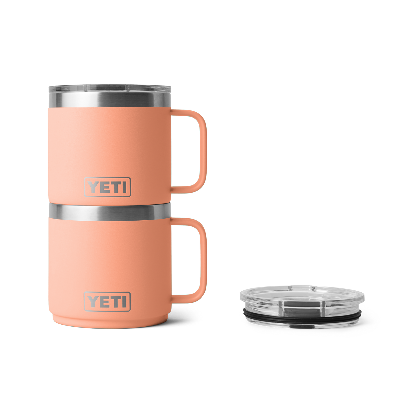 YETI Rambler® 14 oz (414 ml) Stackable Mug Lowcountry Peach