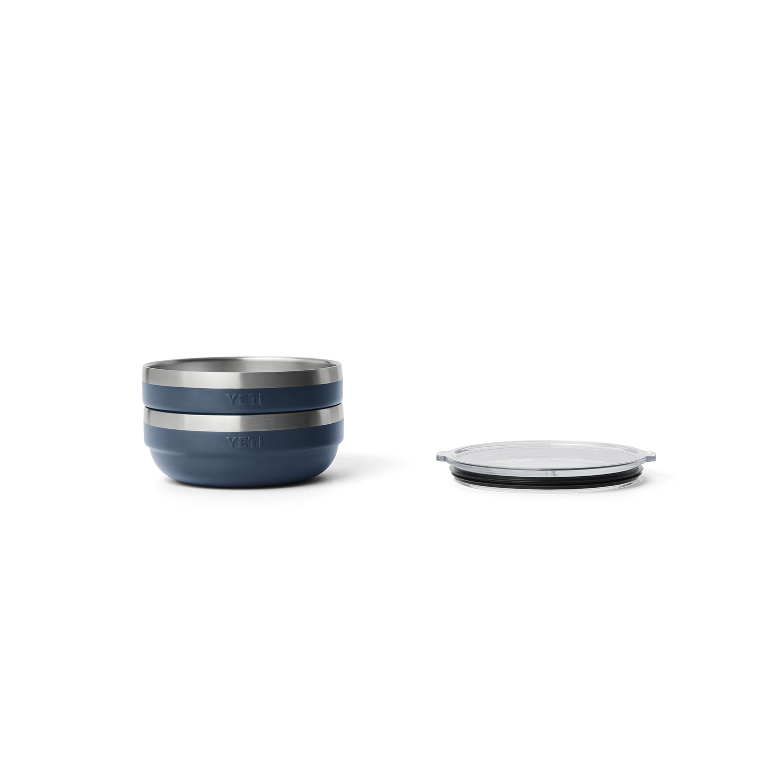 Rambler® Small Insulated Low Bowl Navy