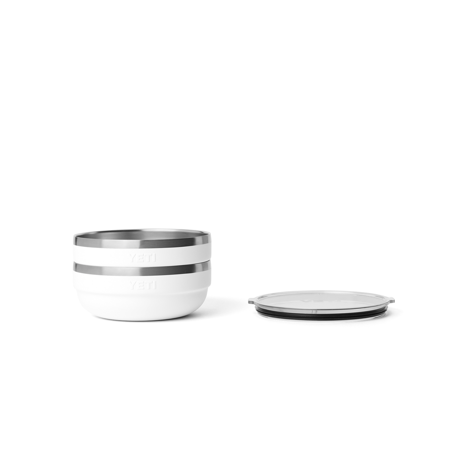 Rambler® Medium Insulated Low Bowl White