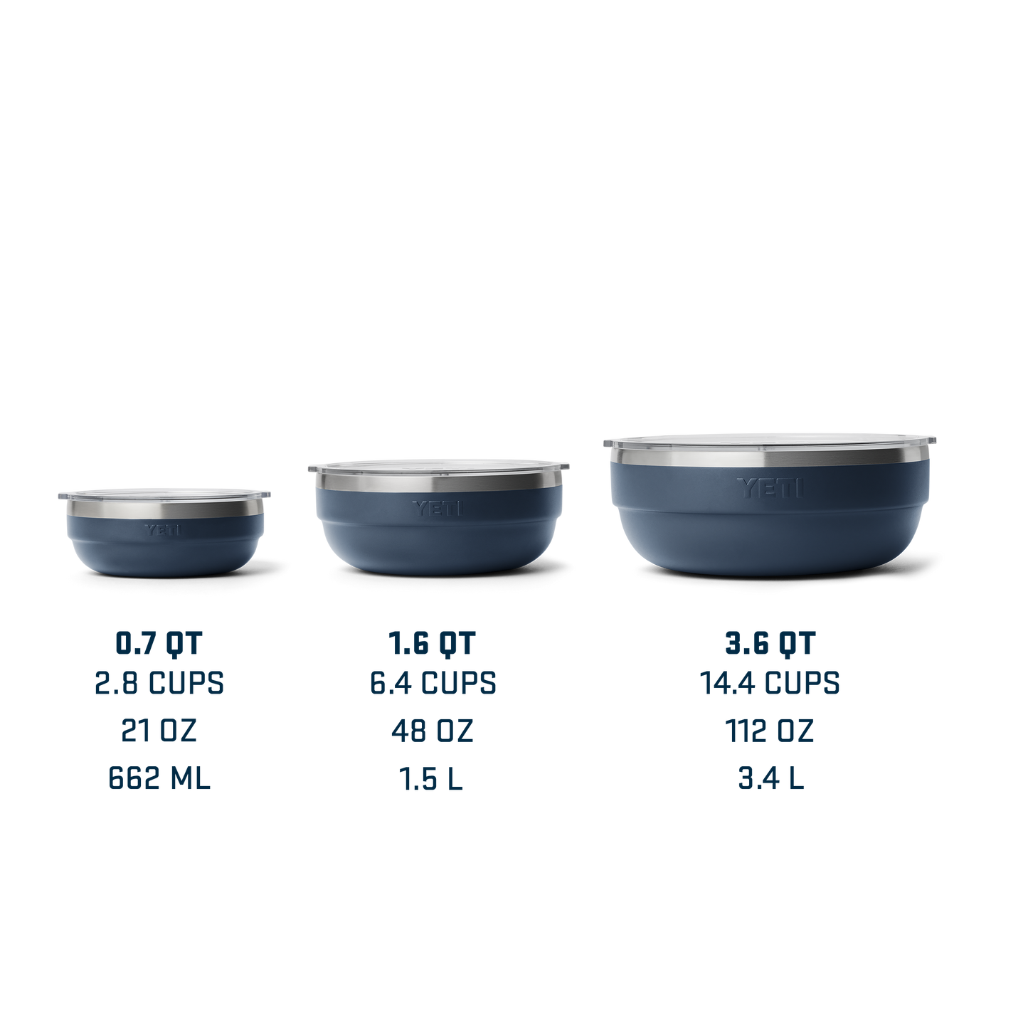 Rambler® Large Insulated Low Bowl Sea Stone