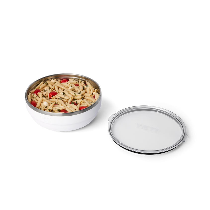 Rambler® Large Insulated Low Bowl White
