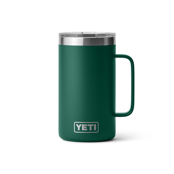 YETI Rambler® 24 oz (710 ml) Mug Black Forest Green