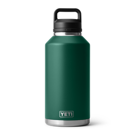 YETI Rambler® 64 oz (1.9L) Bottle With Chug Cap Black Forest Green