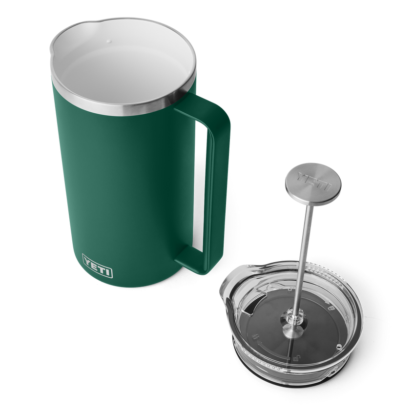 Rambler® 64 oz (1.9L) French Press Black Forest Green