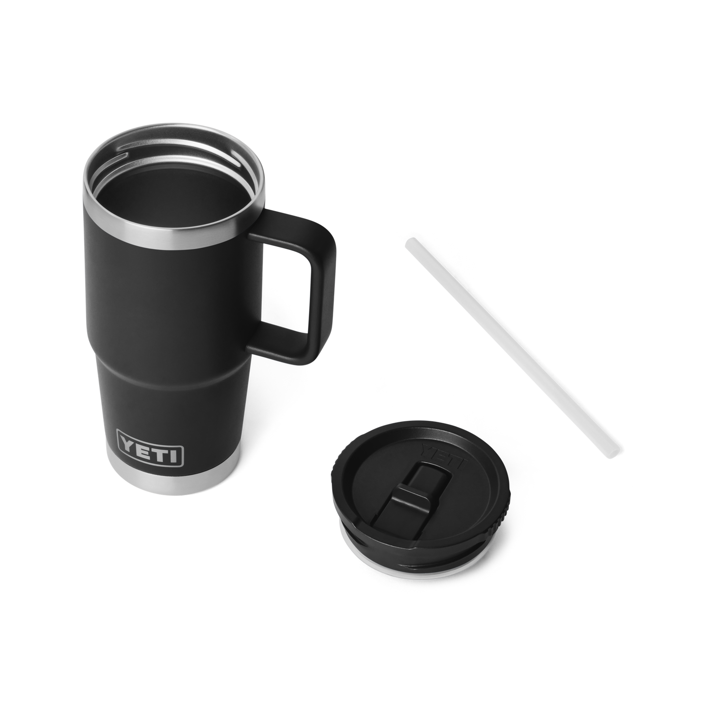 Rambler® 20 oz (591 ml) Travel Straw Mug Black