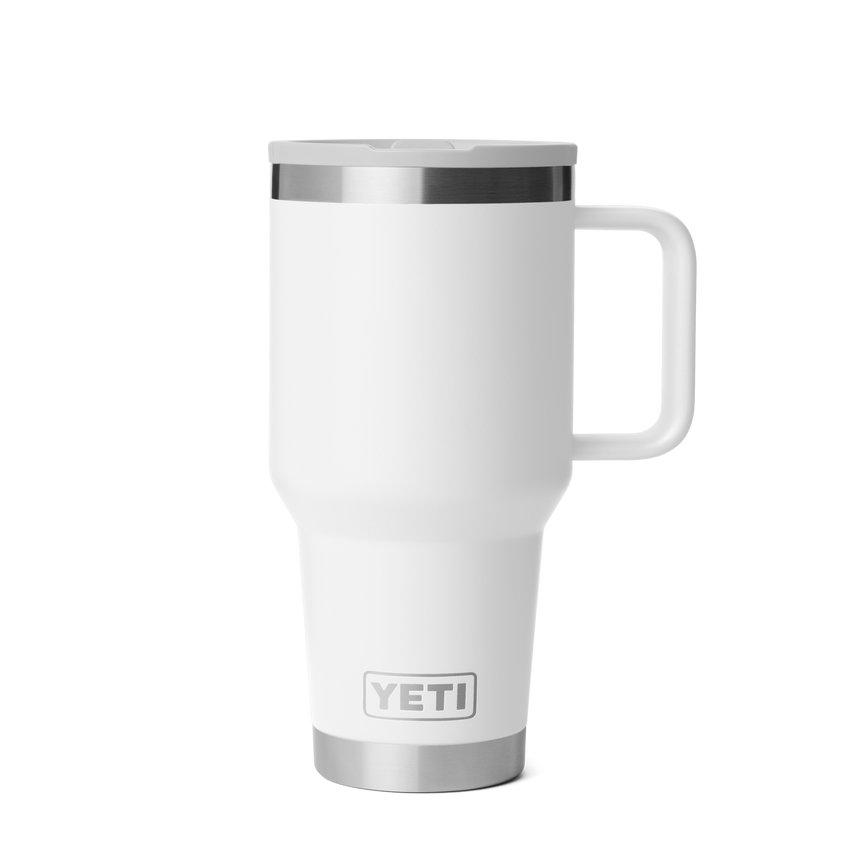 Rambler® 30 oz (887 ml) Travel Straw Mug White