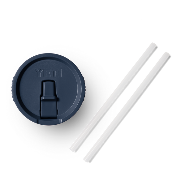 Large Travel Straw Lid Navy