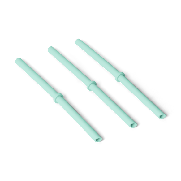 Rambler® S/M Silicone Straw Pack Seafoam