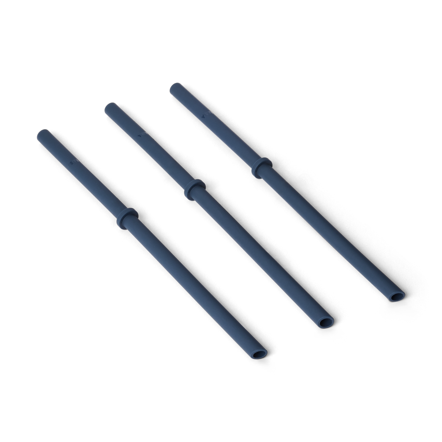 Rambler® L/XL Silicone Straw Pack Navy