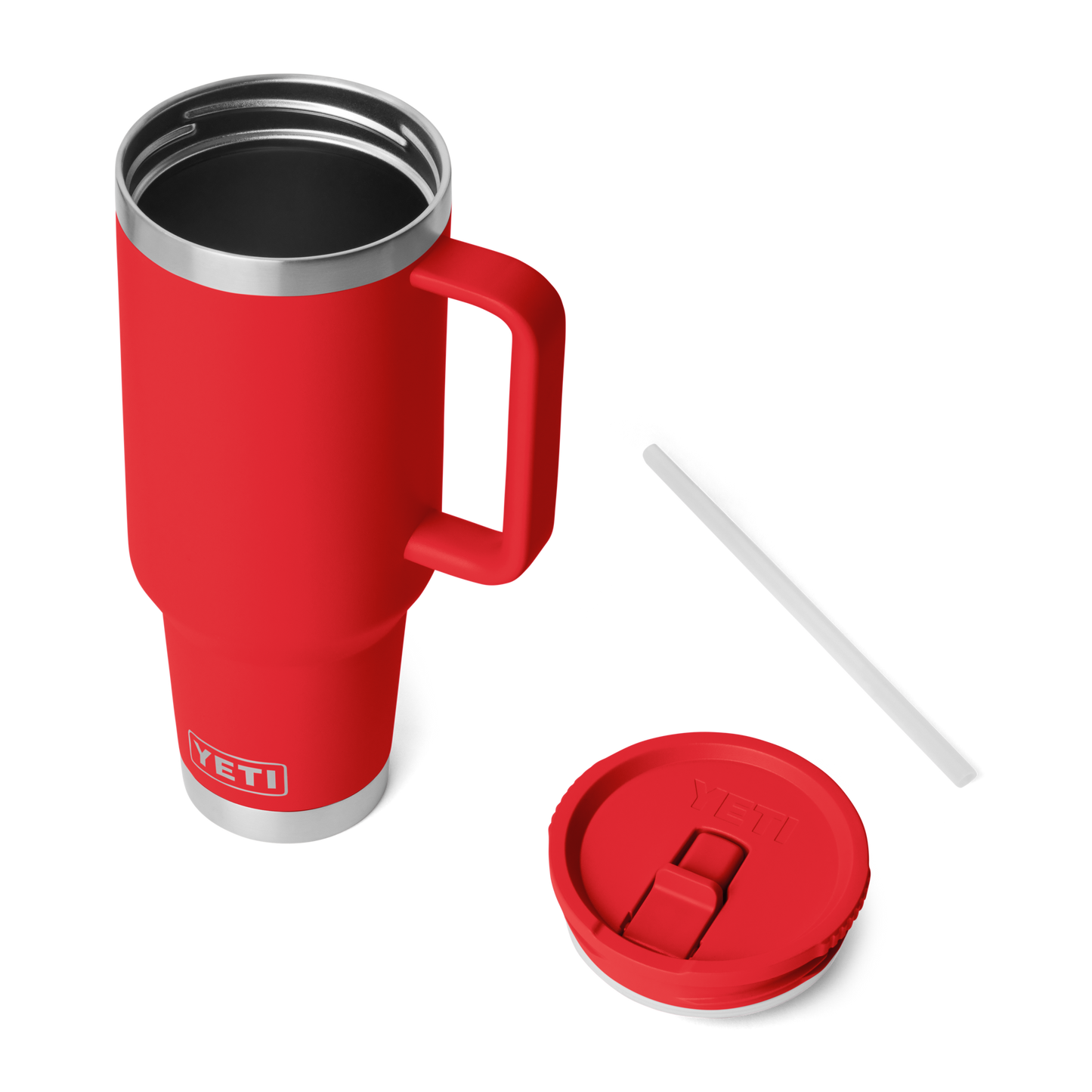Rambler® 40 oz (1.1L) Travel Straw Mug Rescue Red