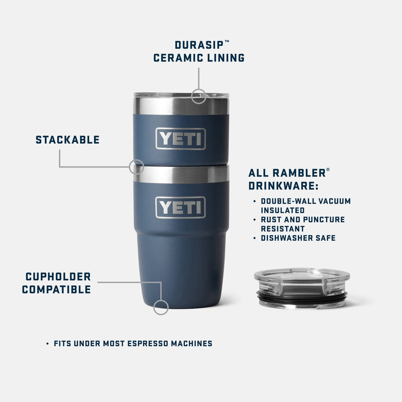 Rambler® 8 oz (236 ml) Stackable Cup Stag Red