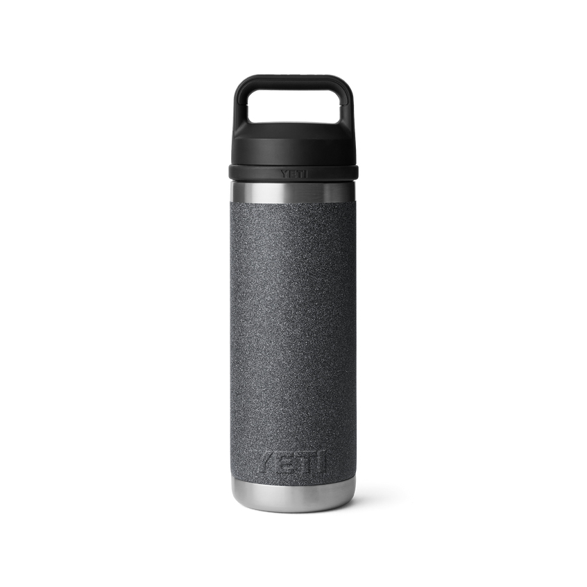 YETI Rambler® 18 oz (532 ml) Bottle With Chug Cap Black Stone