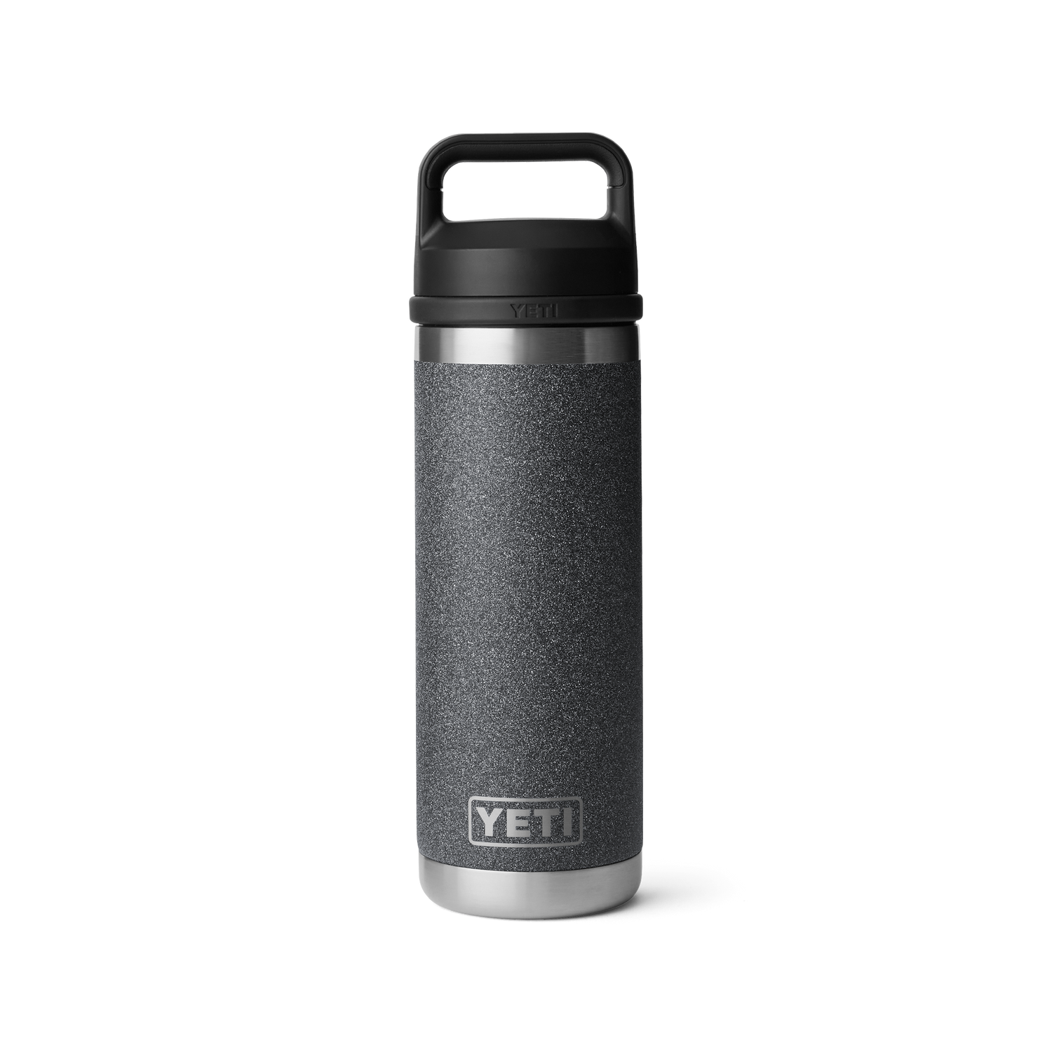 YETI Rambler® 18 oz (532 ml) Bottle With Chug Cap Black Stone