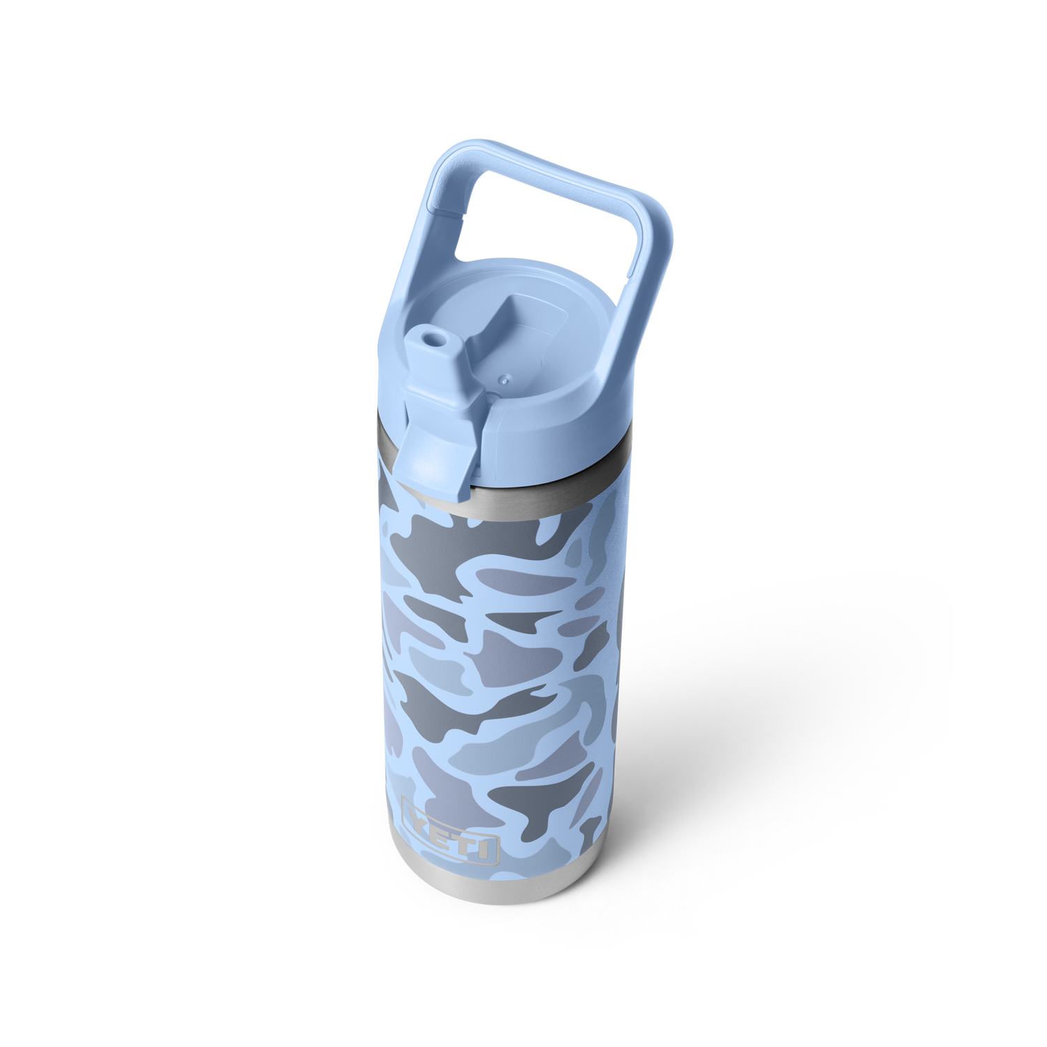 Rambler® 18 oz (532 ML) Straw Bottle Blue Camo