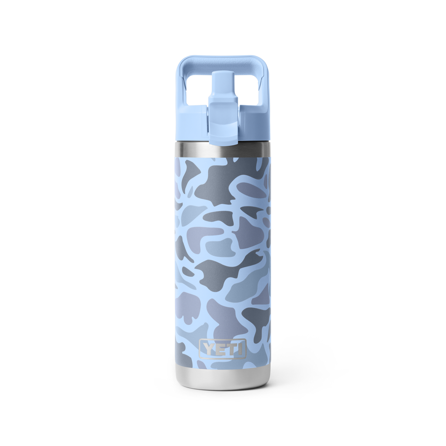 Rambler® 18 oz (532 ML) Straw Bottle Blue Camo