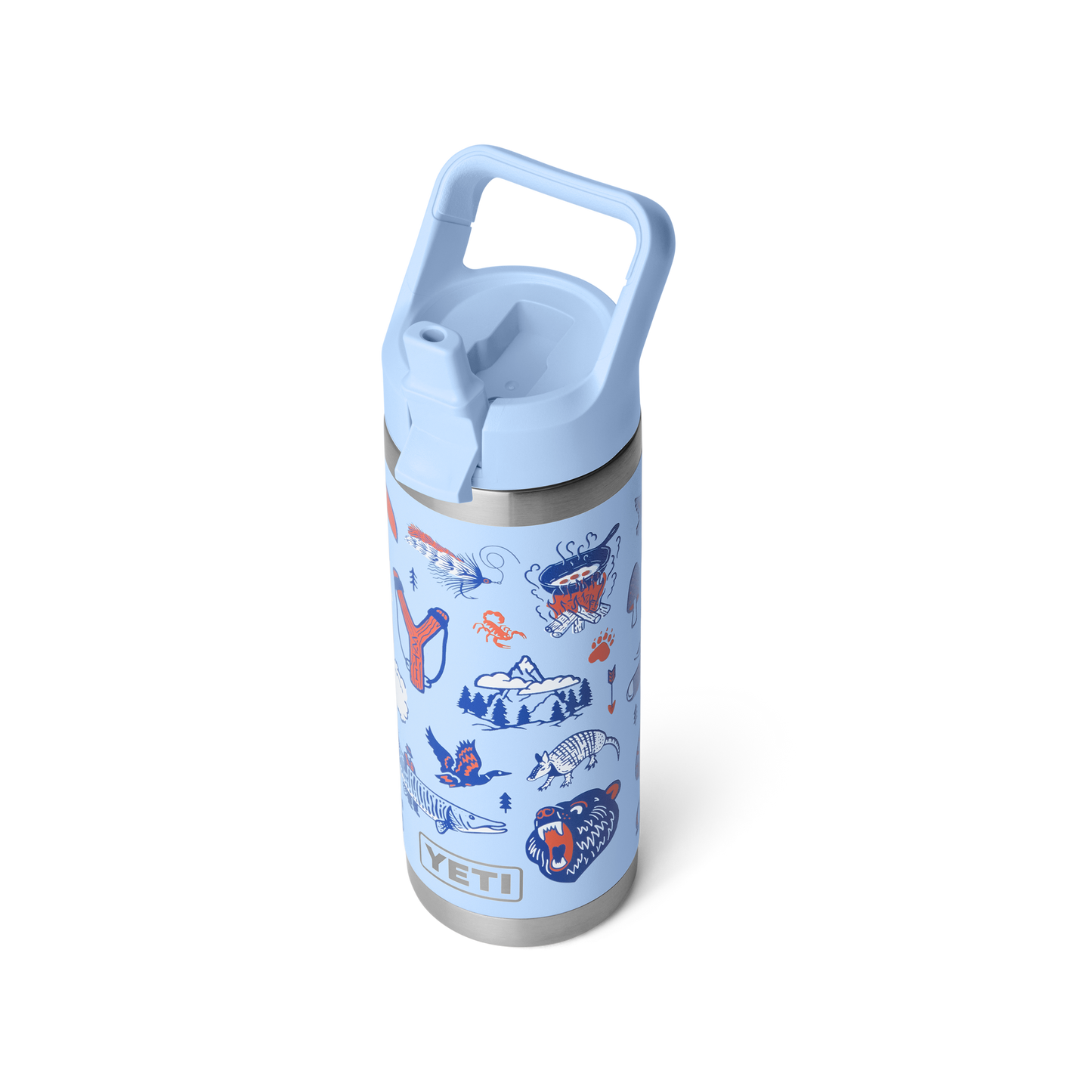 Rambler® 18 oz (532 ml) Straw Bottle Big Sky Summer Camp